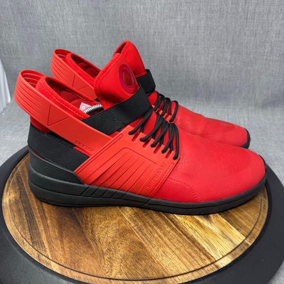 Supra Other - Supra Skytop V Men's 14 Shoes Risk Red Skate Black Skateboarding Sneakers